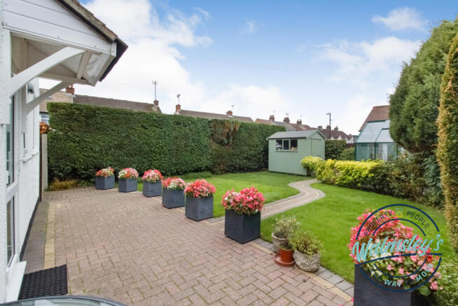 Rear gardens