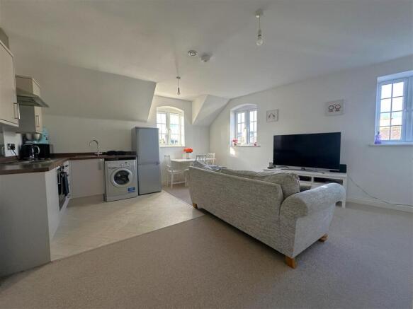 Kitchen/Living/Dining Area