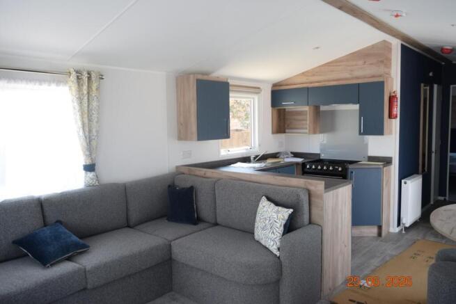 Lounge through to Kitchen