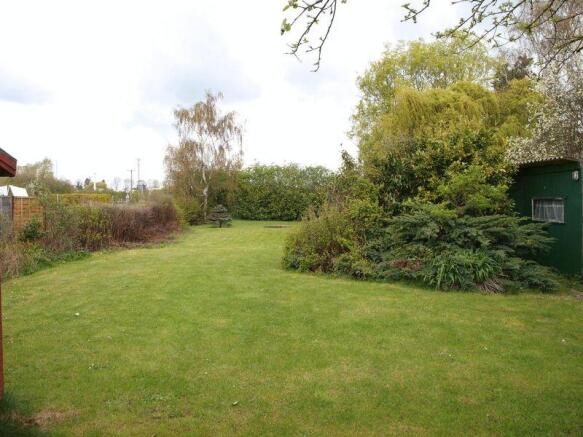 Rear garden