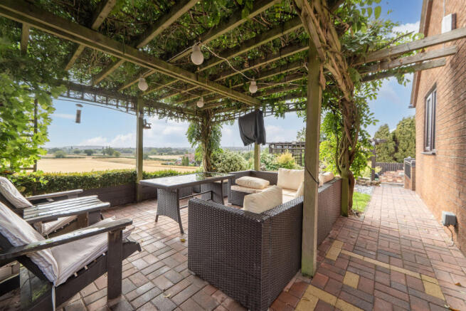 Covered Seating Area