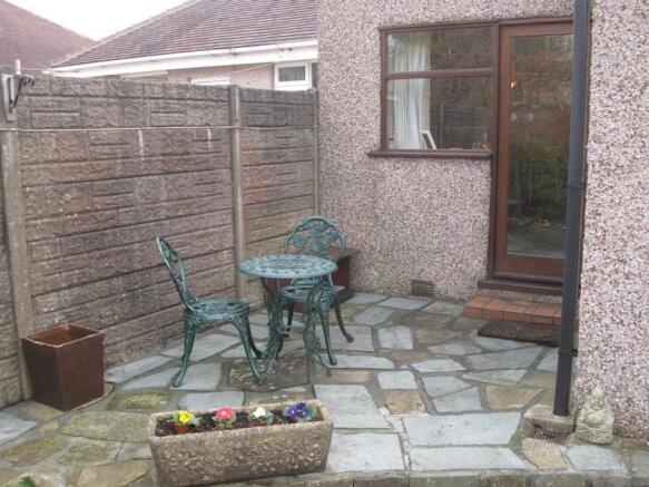 Rear Patio