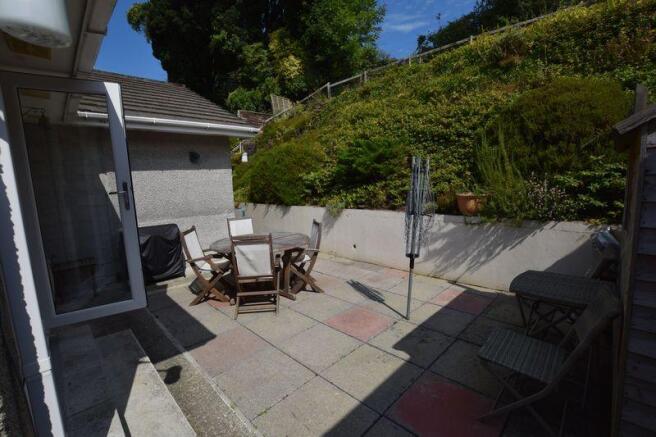 Rear patio