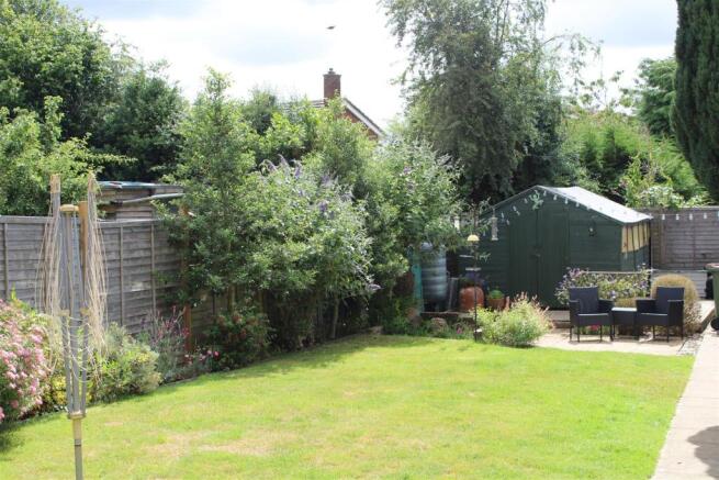 Rear garden
