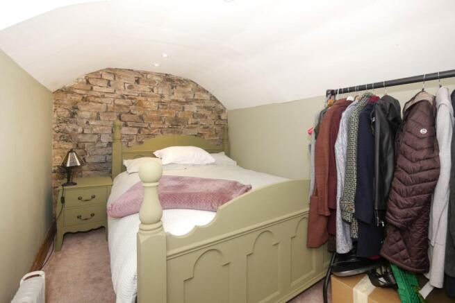 Vaulted Basement Room / Occasional Bedroom