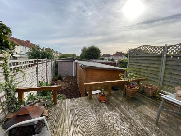 Rear garden