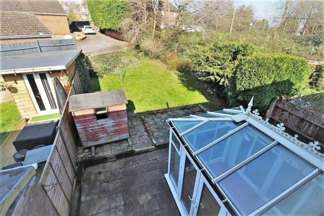 View of Garden from Bedroom 3