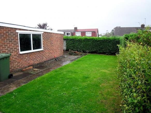 Rear garden