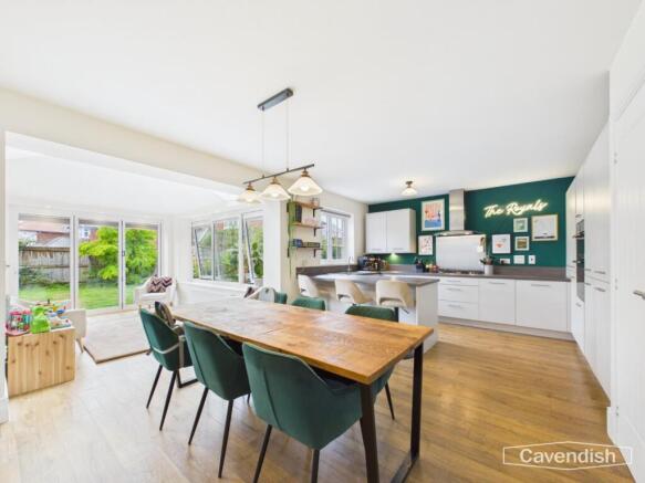 Kitchen/Dining & Living Room