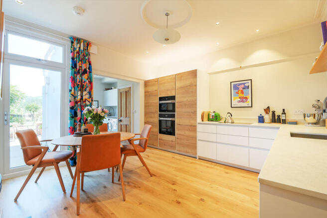 Open Plan Dining Kitchen Utility