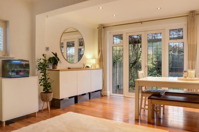 Living and dining room