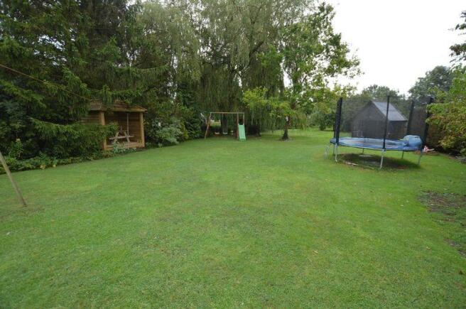 Rear garden