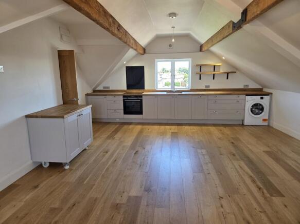Open plan kitchen