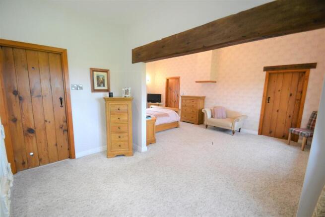 Master bedroom suite