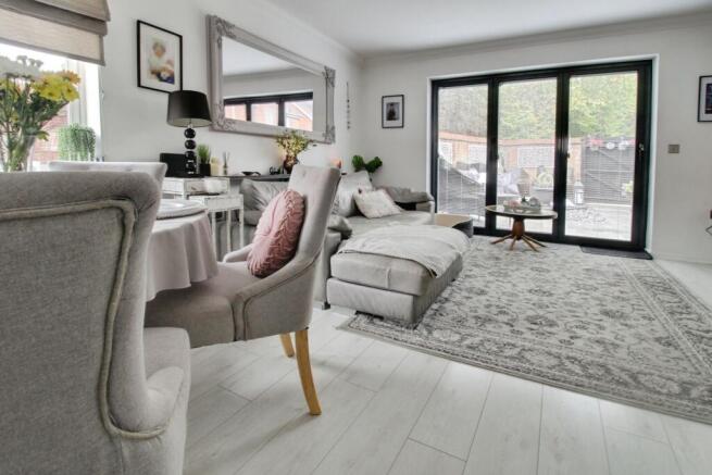Living Room and Dining Area