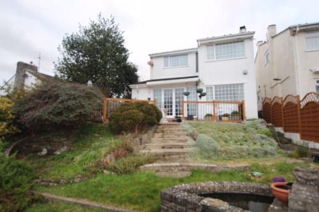 Rear view of property