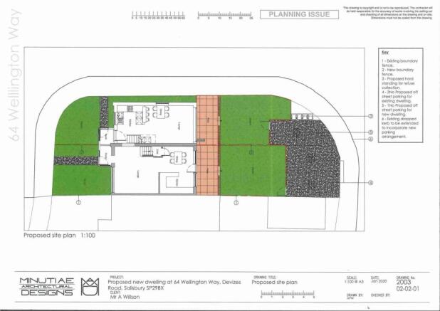Proposed site plan