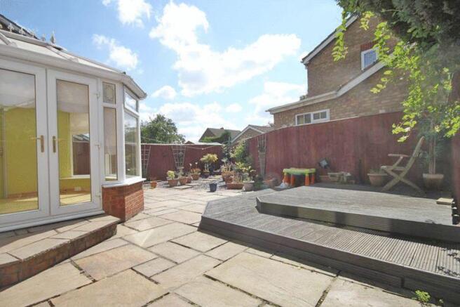 Rear garden