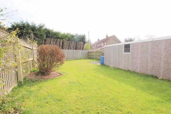 Rear garden
