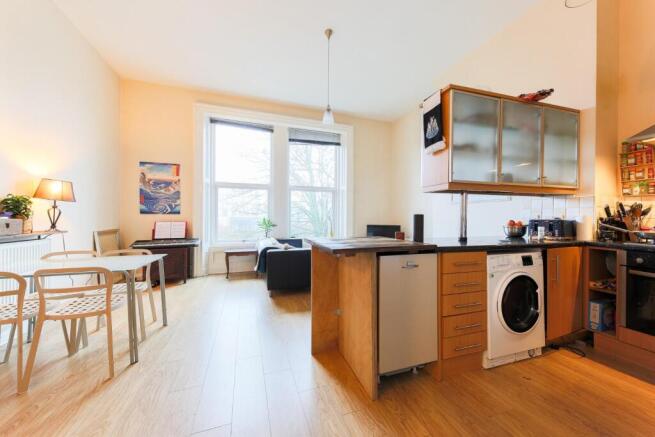 Living room & kitchen