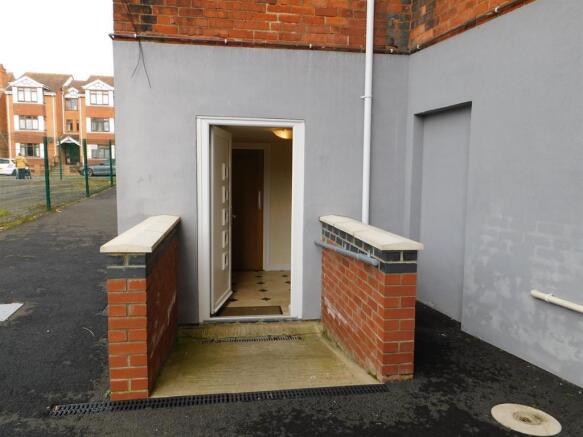 rear entrance
