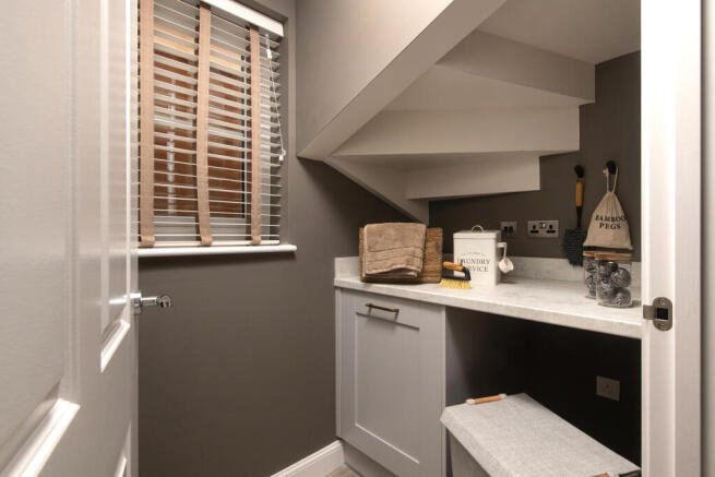 Inside view of Kingsley utility room