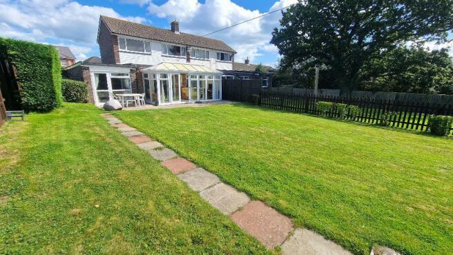 Rear of Property