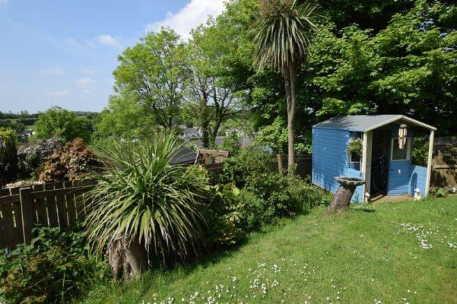 Rear garden an...