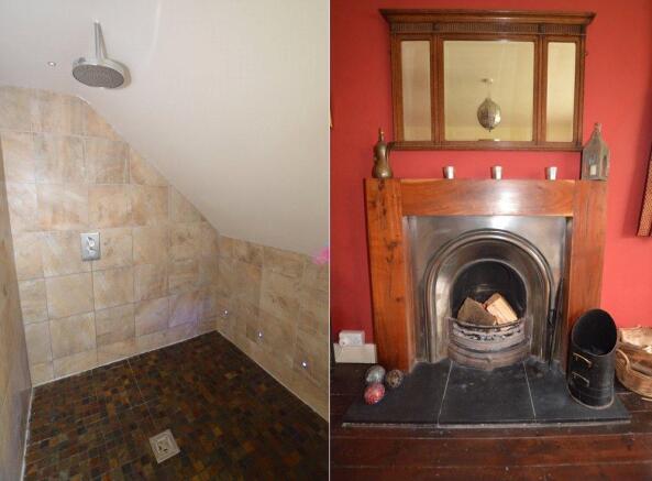 Wet Room/Fireplace