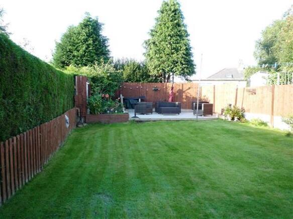 Rear Garden: