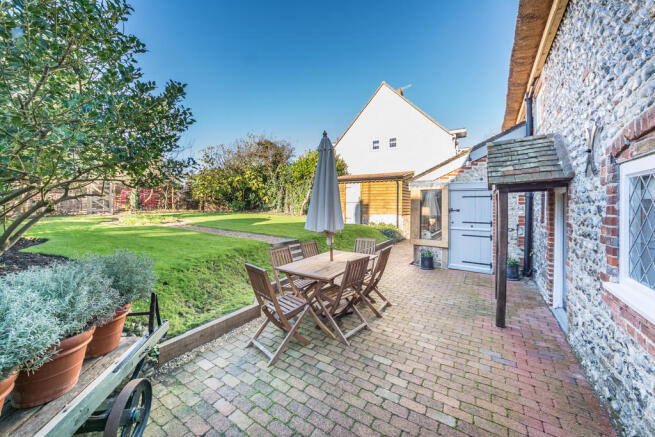 Rear garden
