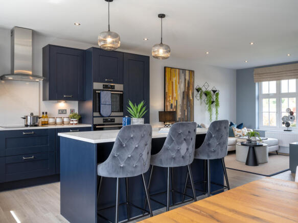 Kitchen / Dining / Family of the Harrogate, a 4 bedroom house