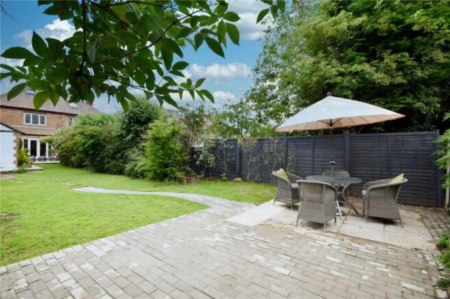 Rear Patio & Garden