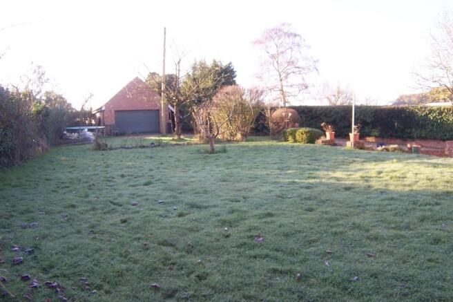 Rear garden