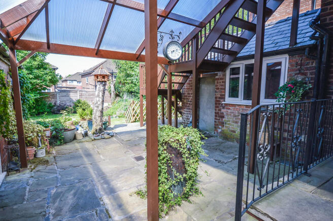 Rear Patio