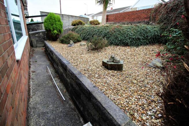 Front Gravelled area