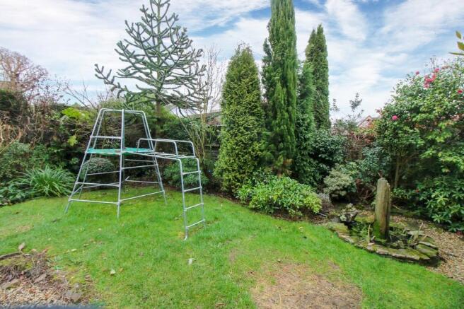 Rear garden