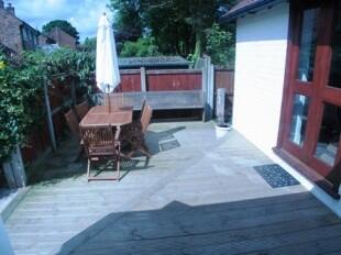 Rear Patio