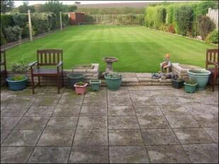 Rear garden