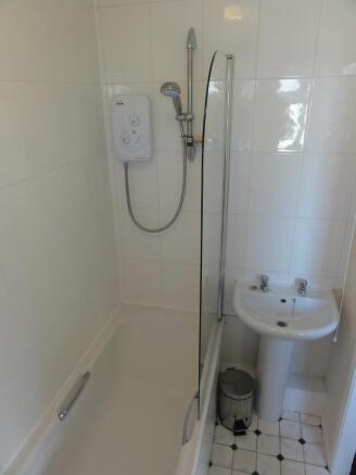 Shower over bath