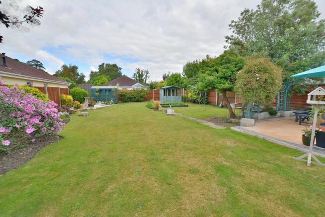 Rear garden