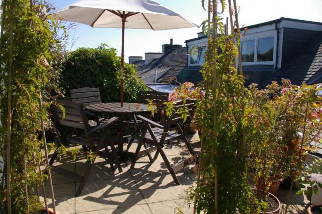 patio area