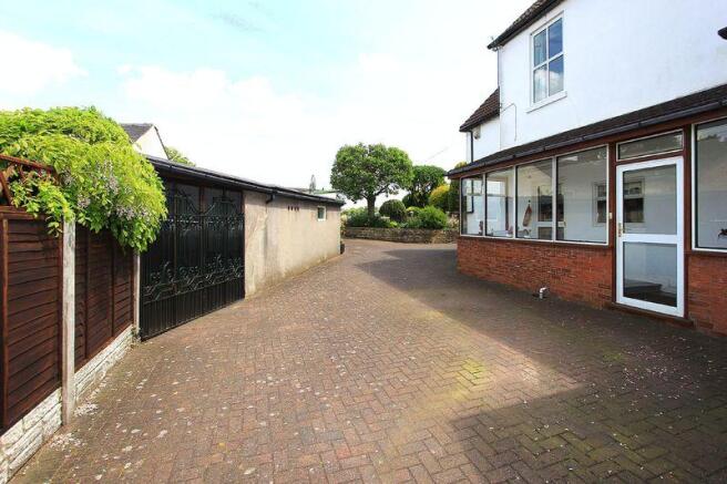 Rear Driveway