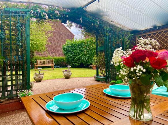 Outside Entertaining Space
