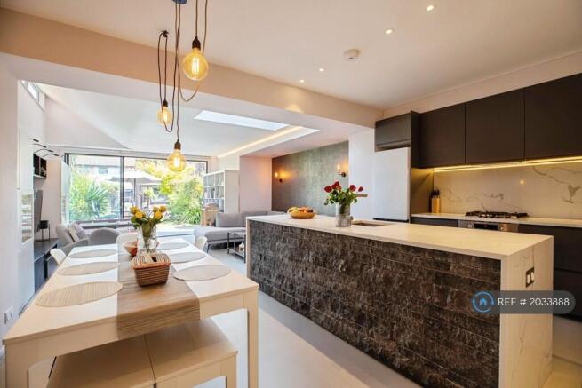 Kitchen, Dining And Open Living Space