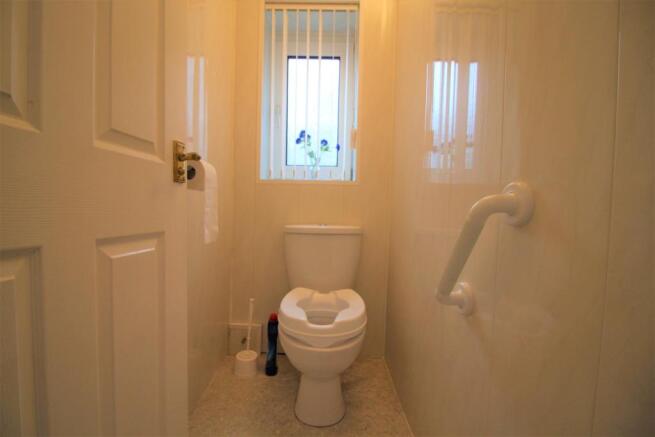 Ground floor cloakroom