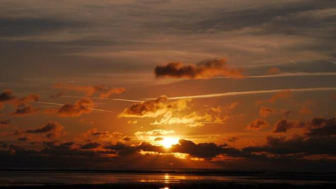 Sunset view from bal