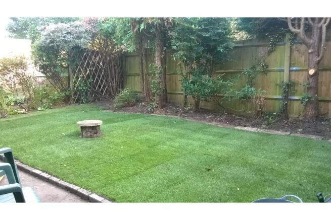 Rear garden