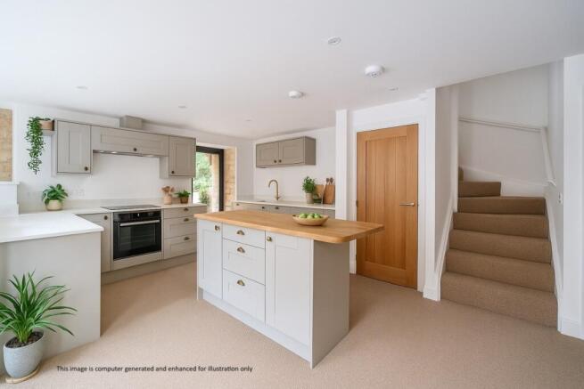 Dressed kitchen