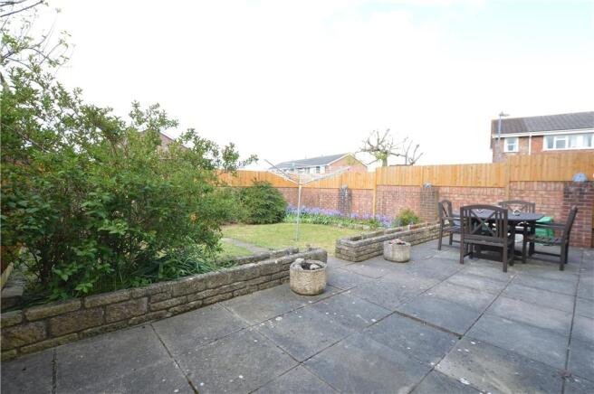 Rear garden